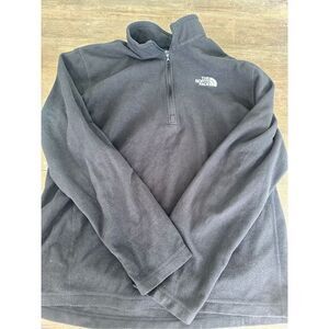 The North Face men’s quarter zip fleece, size Large